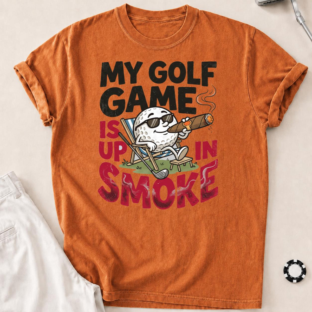 My Golf Game Is Up In Smoke