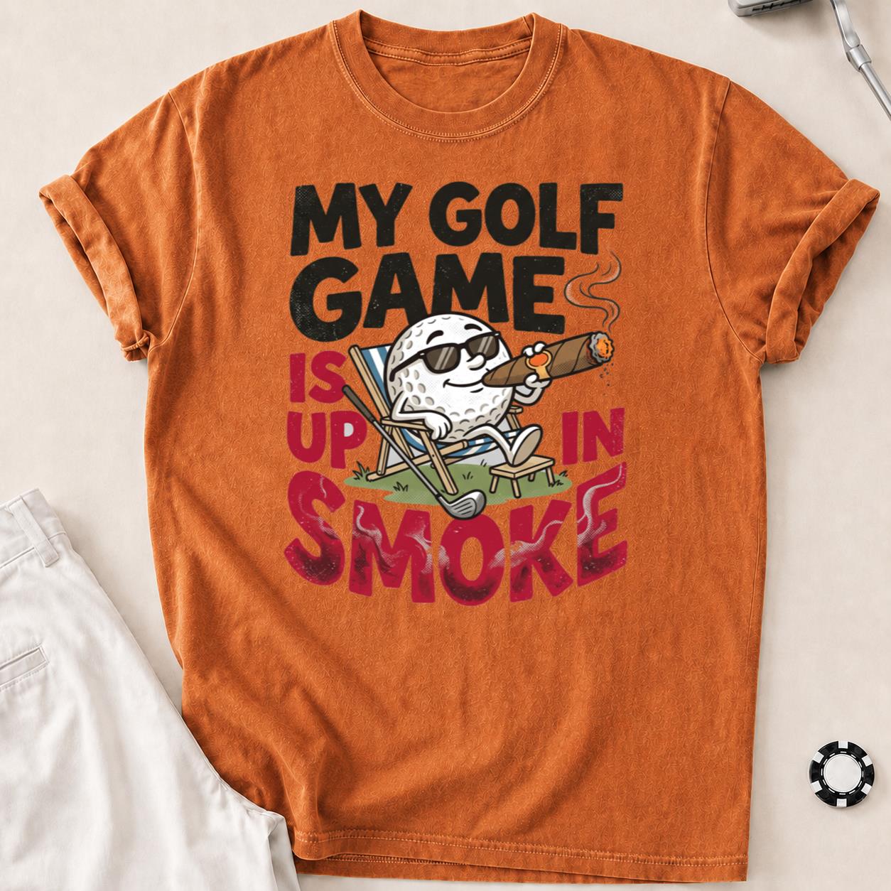 My Golf Game Is Up In Smoke