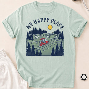 My Happy Place Golf Course Tee