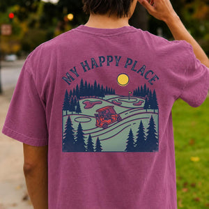 My Happy Place Golf Course Tee