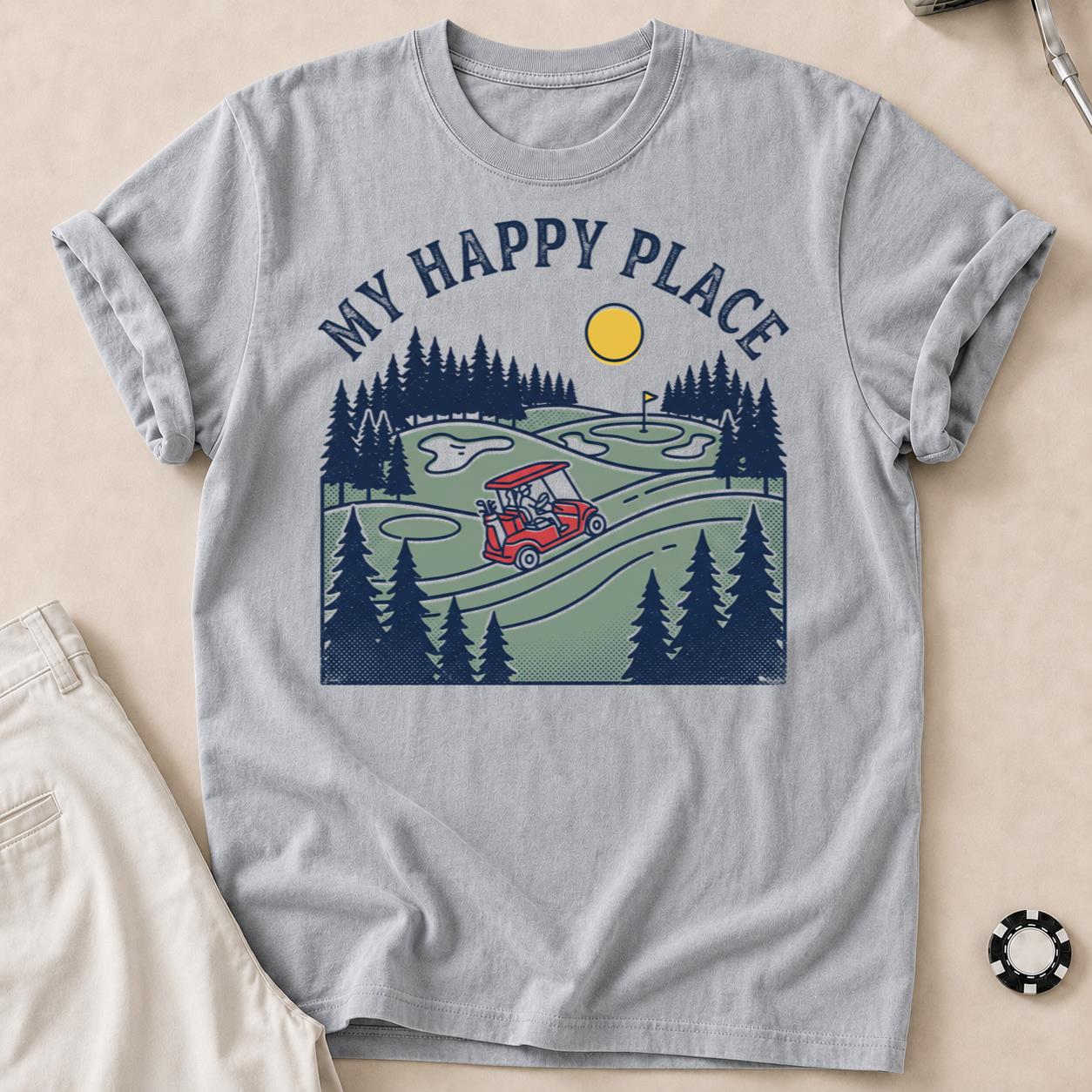 My Happy Place Golf Course Tee
