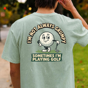Not Always Grumpy Golf Ball