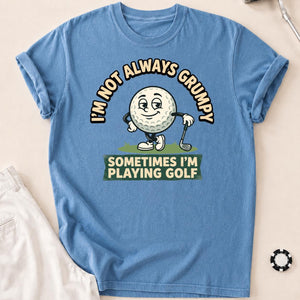 Not Always Grumpy Golf Ball