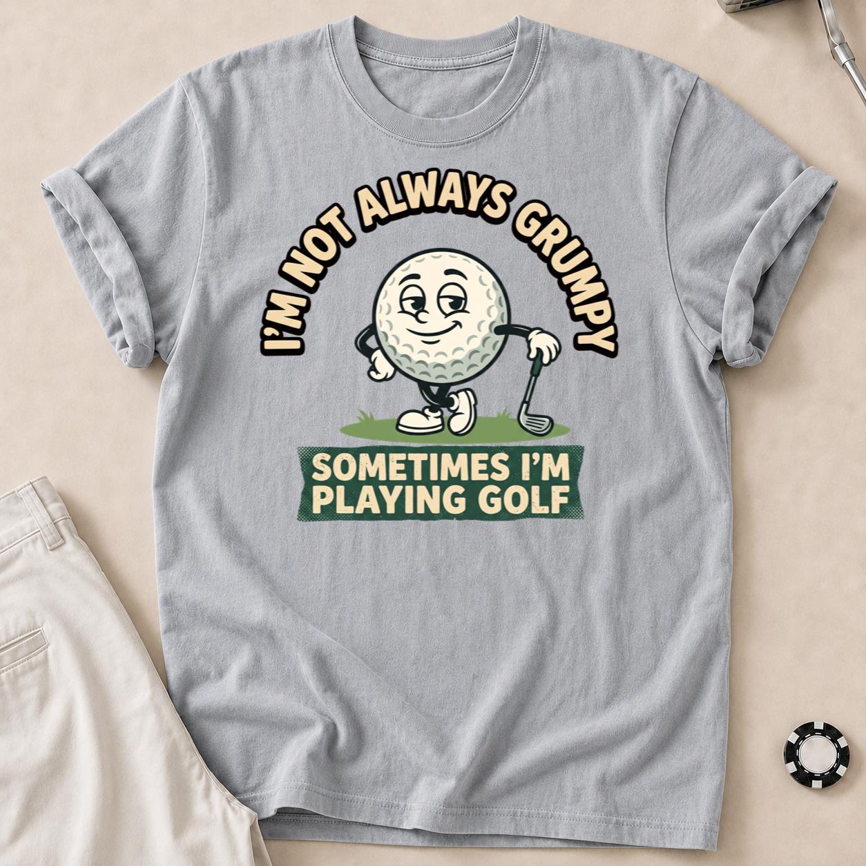 Not Always Grumpy Golf Ball