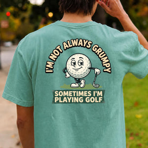 Not Always Grumpy Golf Ball