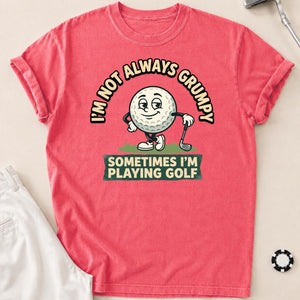Not Always Grumpy Golf Ball