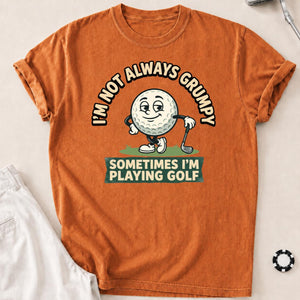 Not Always Grumpy Golf Ball