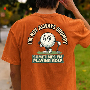 Not Always Grumpy Golf Ball