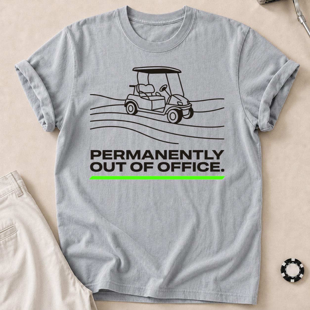 Permanently Out Of Office Golf Tee