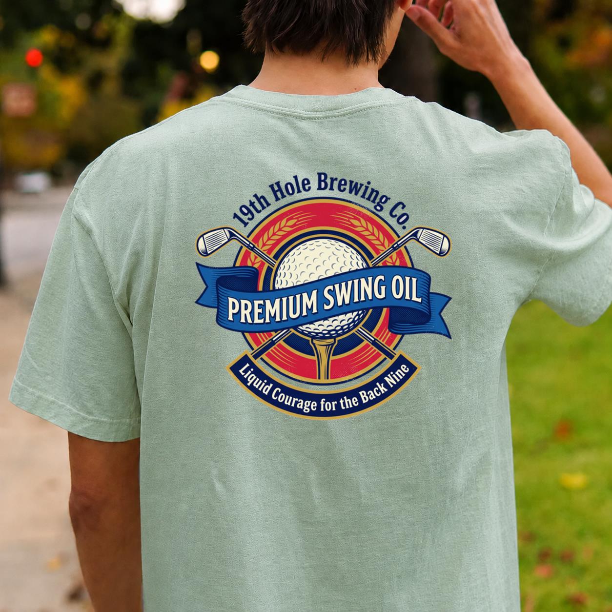 Premium Swing Oil Golf Tee