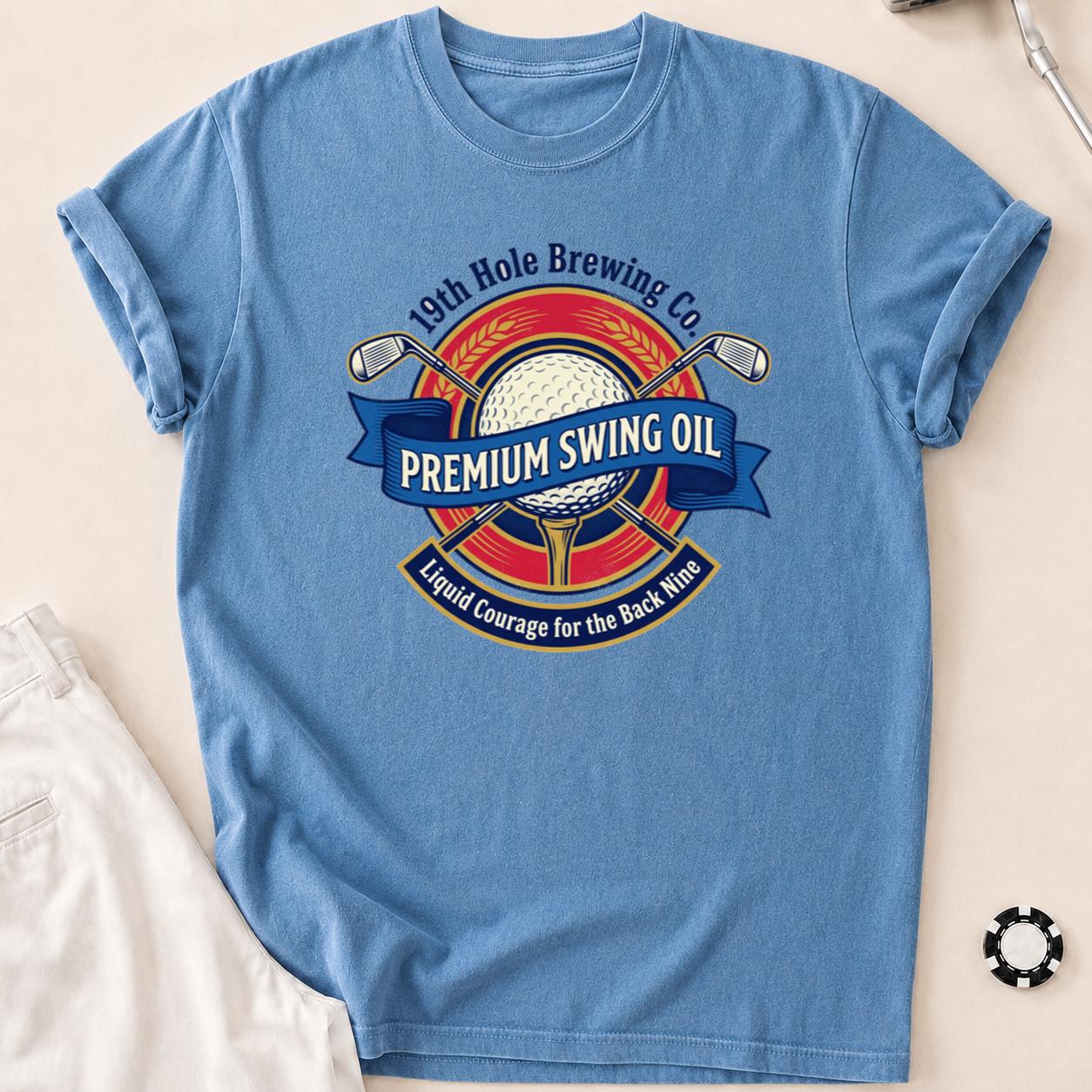 Premium Swing Oil Golf Tee