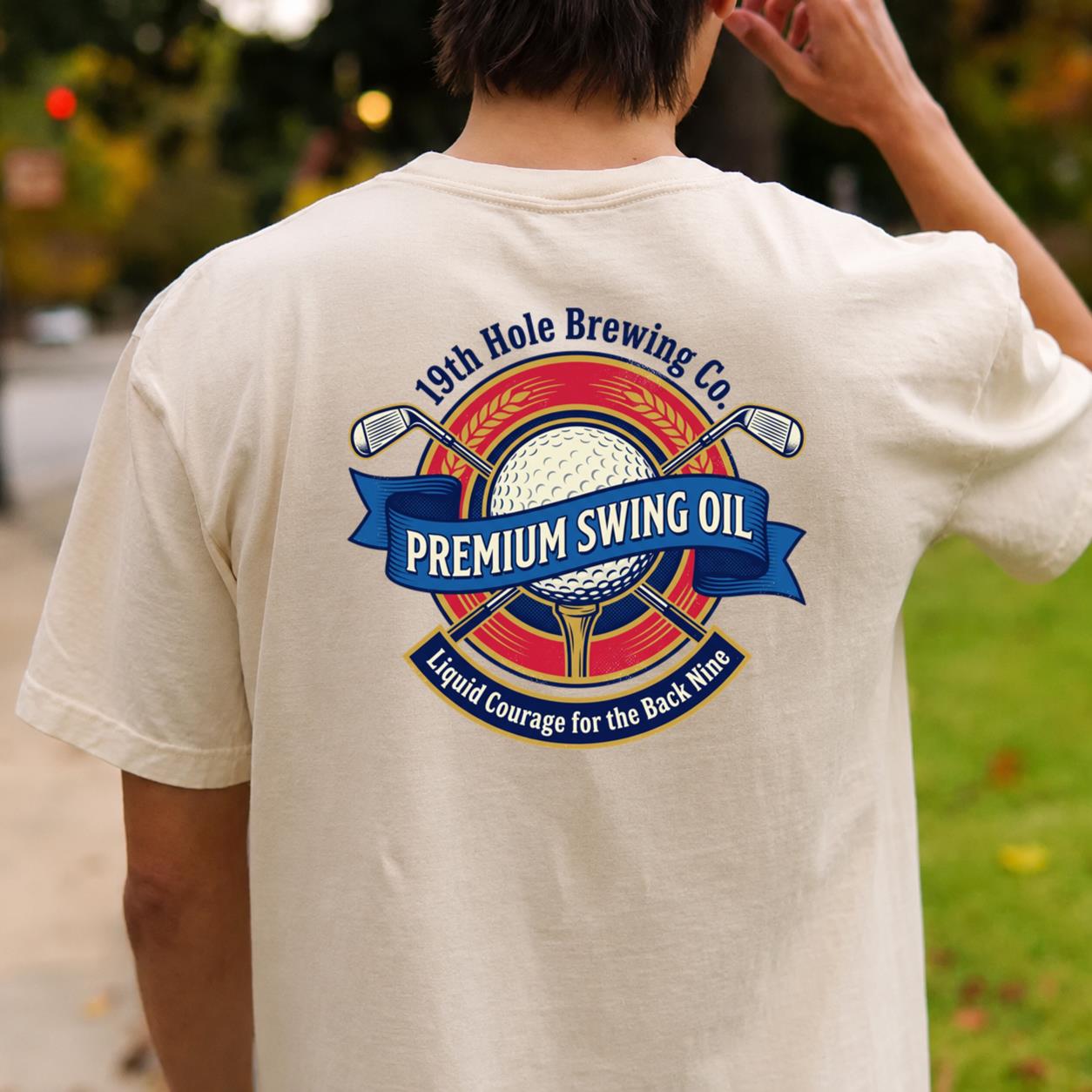 Premium Swing Oil Golf Tee