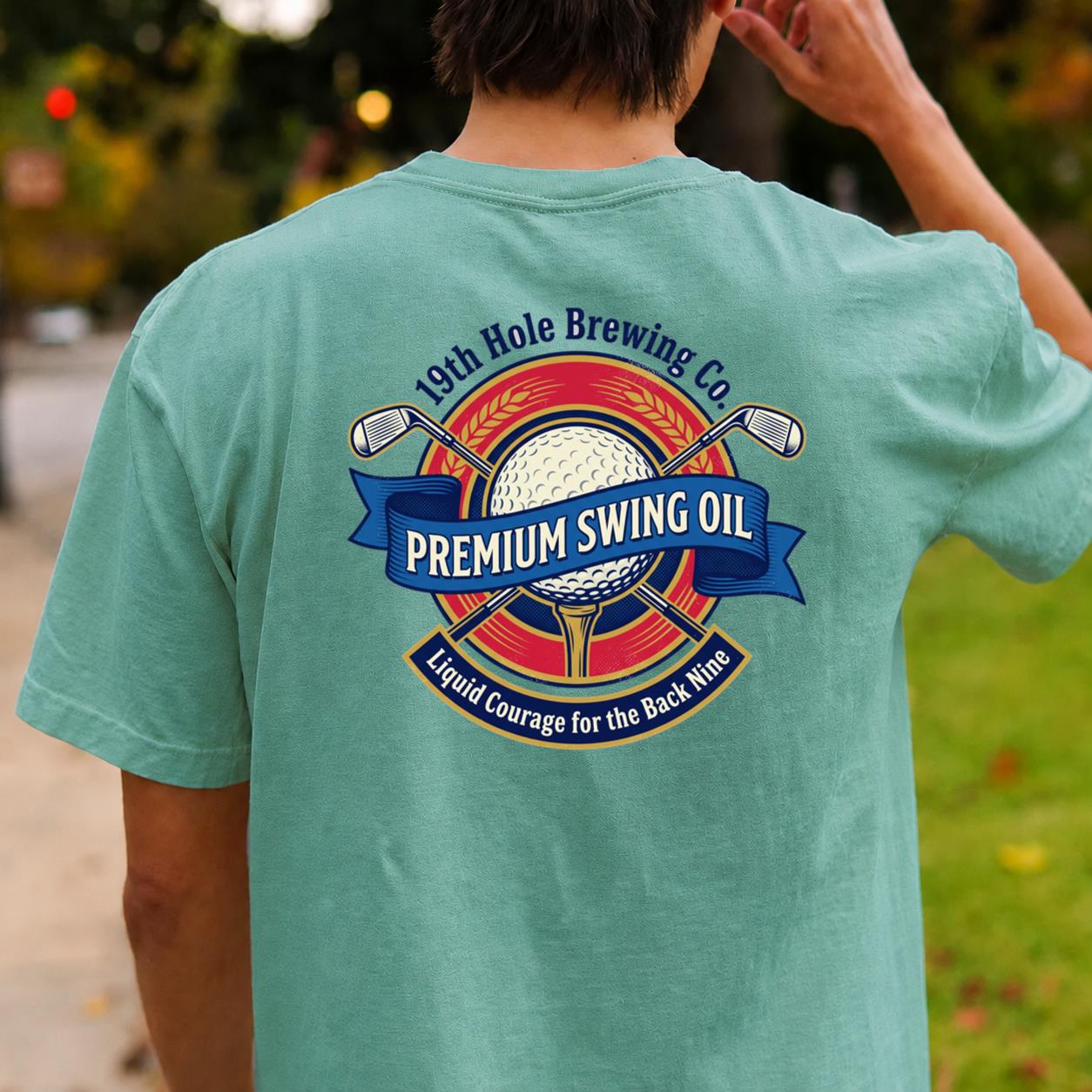 Premium Swing Oil Golf Tee
