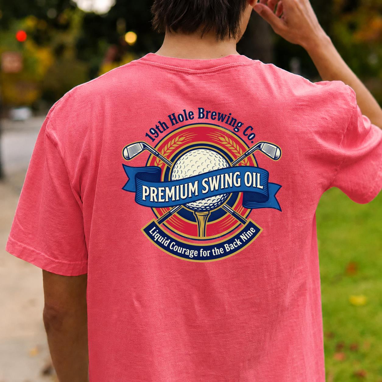 Premium Swing Oil Golf Tee