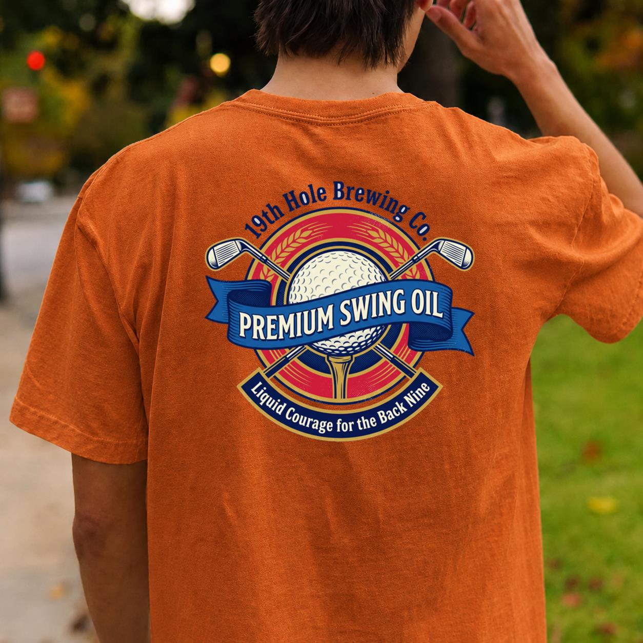 Premium Swing Oil Golf Tee