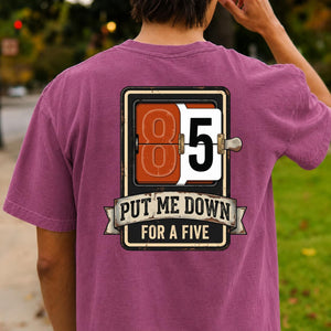 Put Me Down For A Five V2