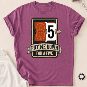 Put Me Down For A Five V2