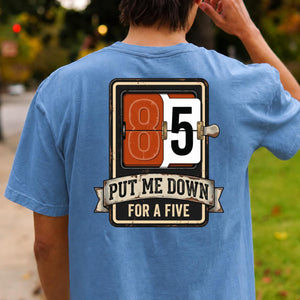 Put Me Down For A Five V2