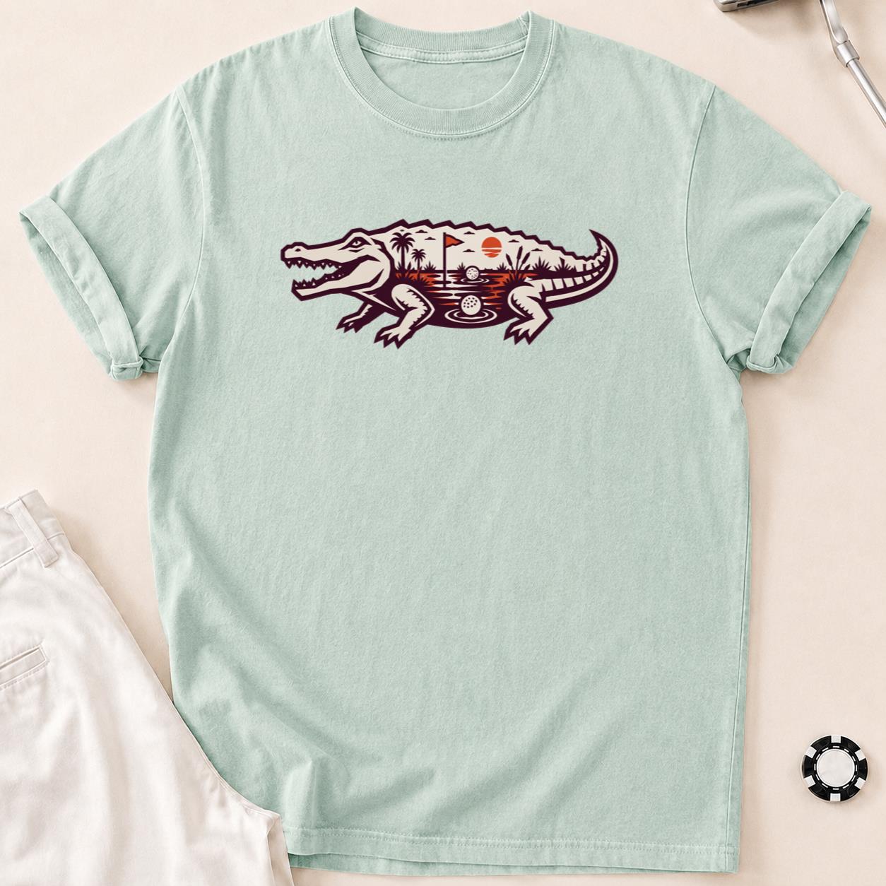 Putt You Later, Alligator Golf Tee