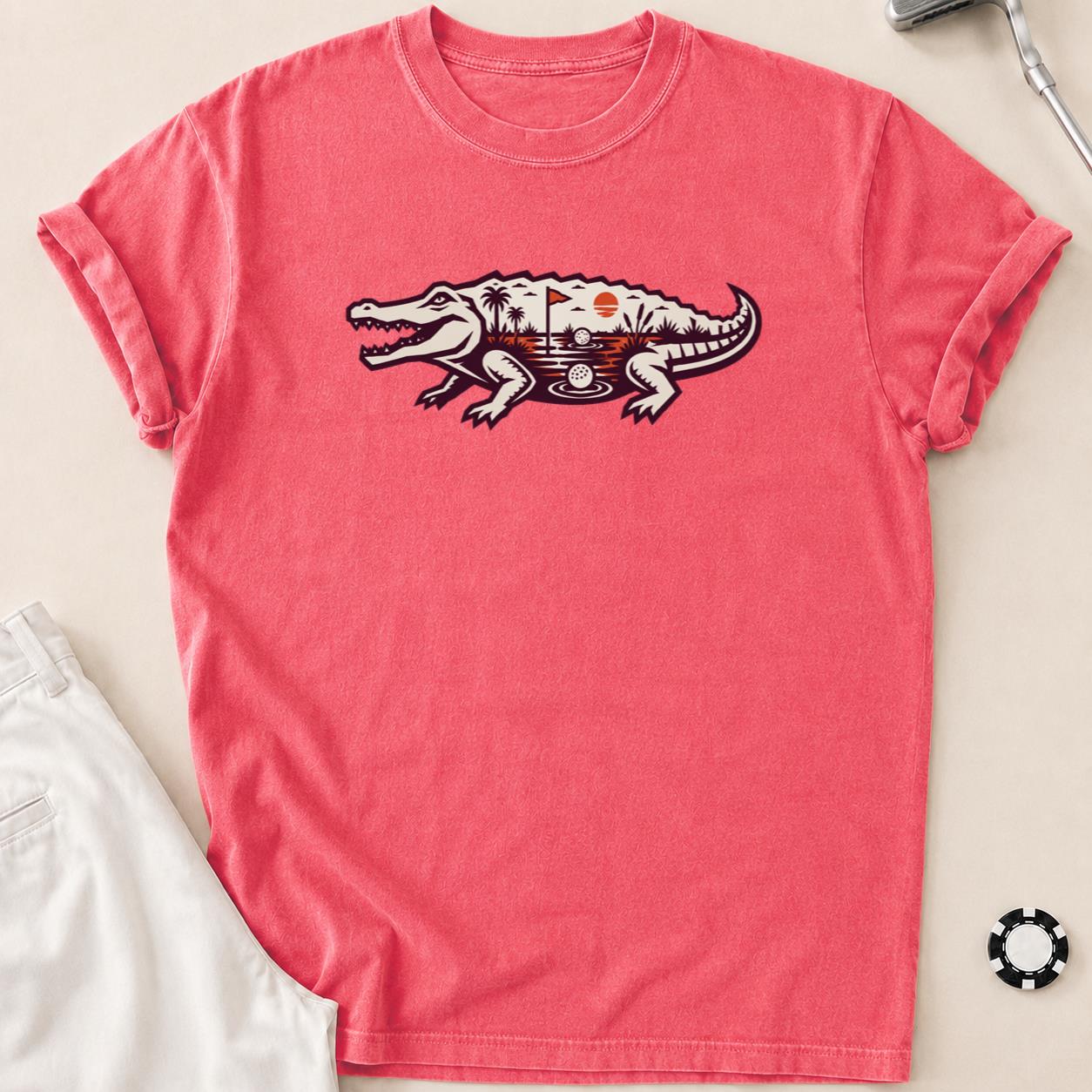 Putt You Later, Alligator Golf Tee