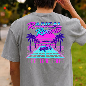 Radical Round Tee Time 1985 Golf Tee