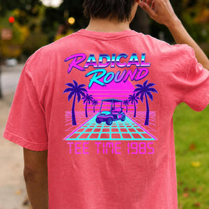 Radical Round Tee Time 1985 Golf Tee