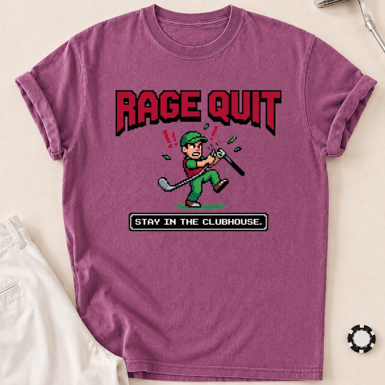 Rage Quit Stay In Clubhouse