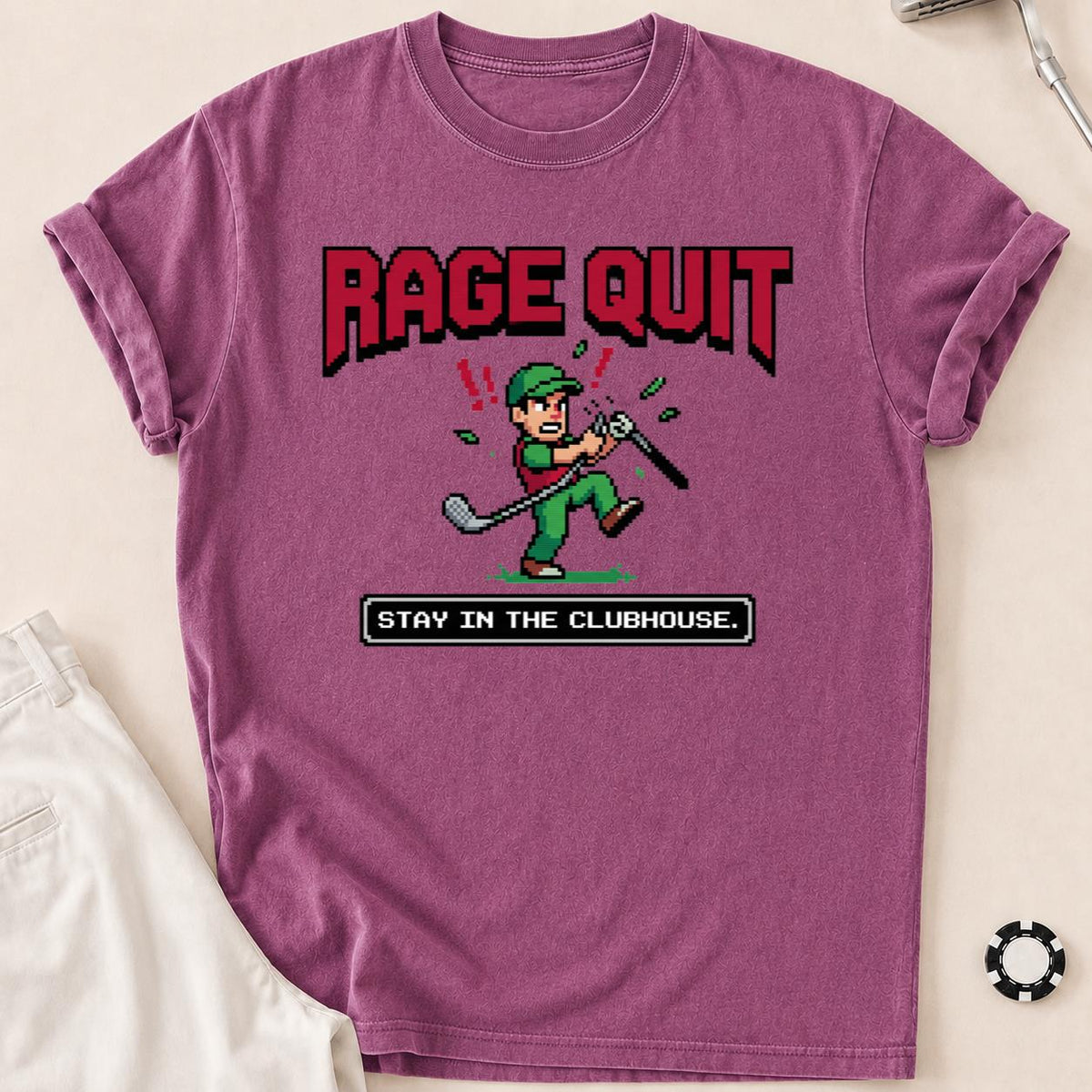 Rage Quit Stay In Clubhouse