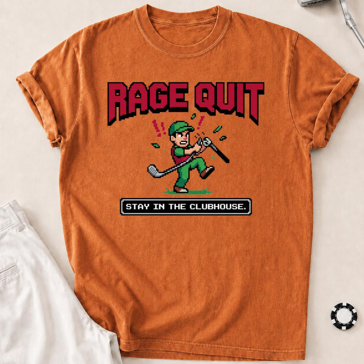 Rage Quit Stay In Clubhouse