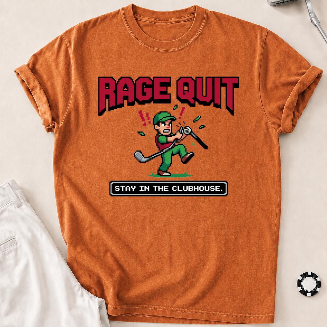 Rage Quit Stay In Clubhouse