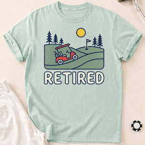 Retired Golf Cart Tee