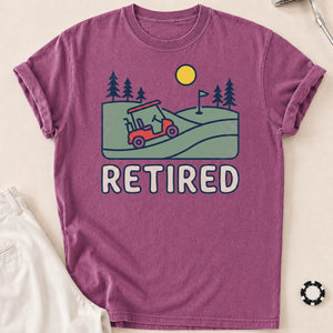 Retired Golf Cart Tee