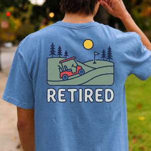 Retired Golf Cart Tee