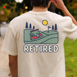 Retired Golf Cart Tee