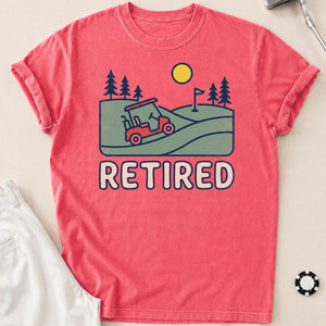 Retired Golf Cart Tee