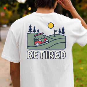 Retired Golf Cart Tee