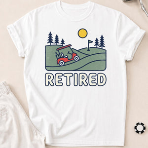 Retired Golf Cart Tee