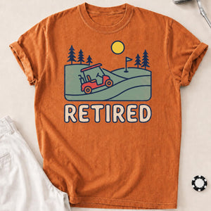 Retired Golf Cart Tee