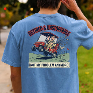 Retired & Unstoppable Golf Tee