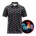 Rooster Lollipop - Black