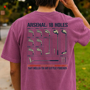 Say Hello To My Little Friends Arsenal Golf Tee