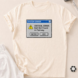 System Error Ball Not Found