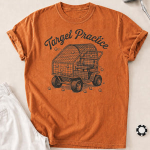 Target Practice Golf Cart Ball Cage Golf Tee