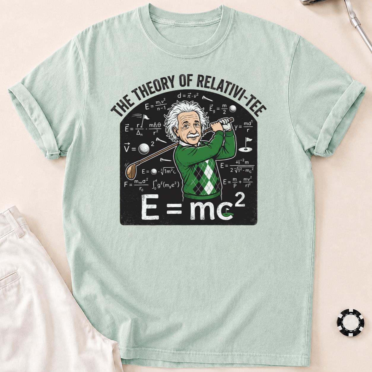 Theory Of Relativity E=MC2 Golf Tee