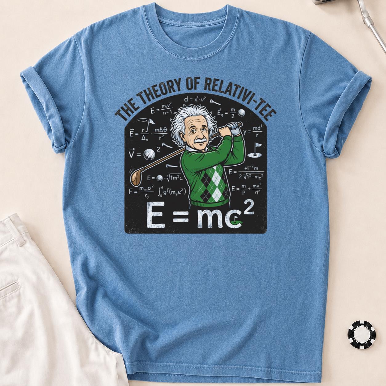 Theory Of Relativity E=MC2 Golf Tee