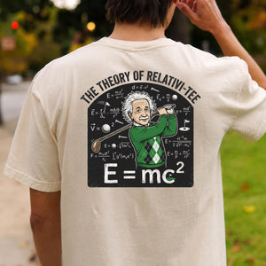 Theory Of Relativity E=MC2 Golf Tee