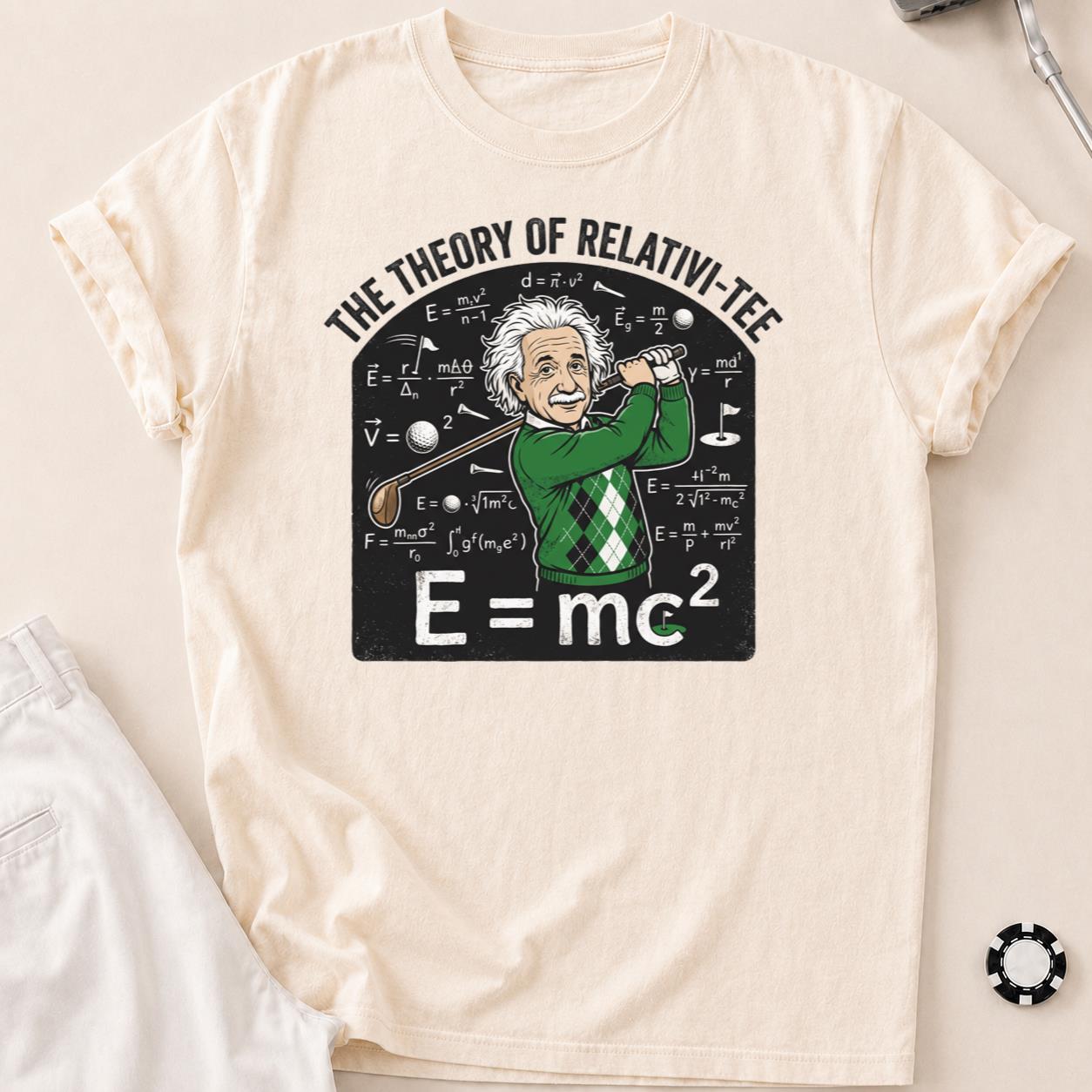 Theory Of Relativity E=MC2 Golf Tee