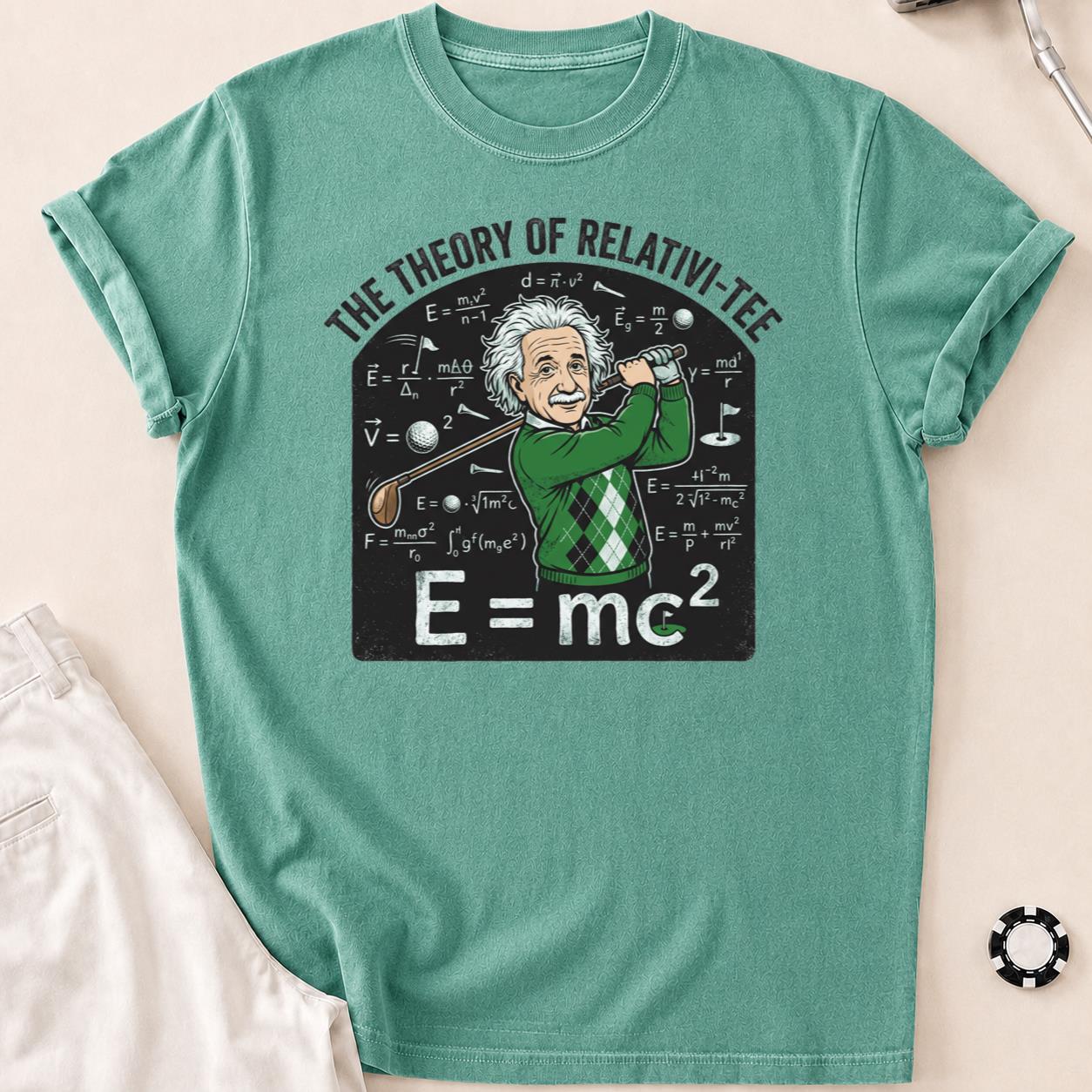 Theory Of Relativity E=MC2 Golf Tee