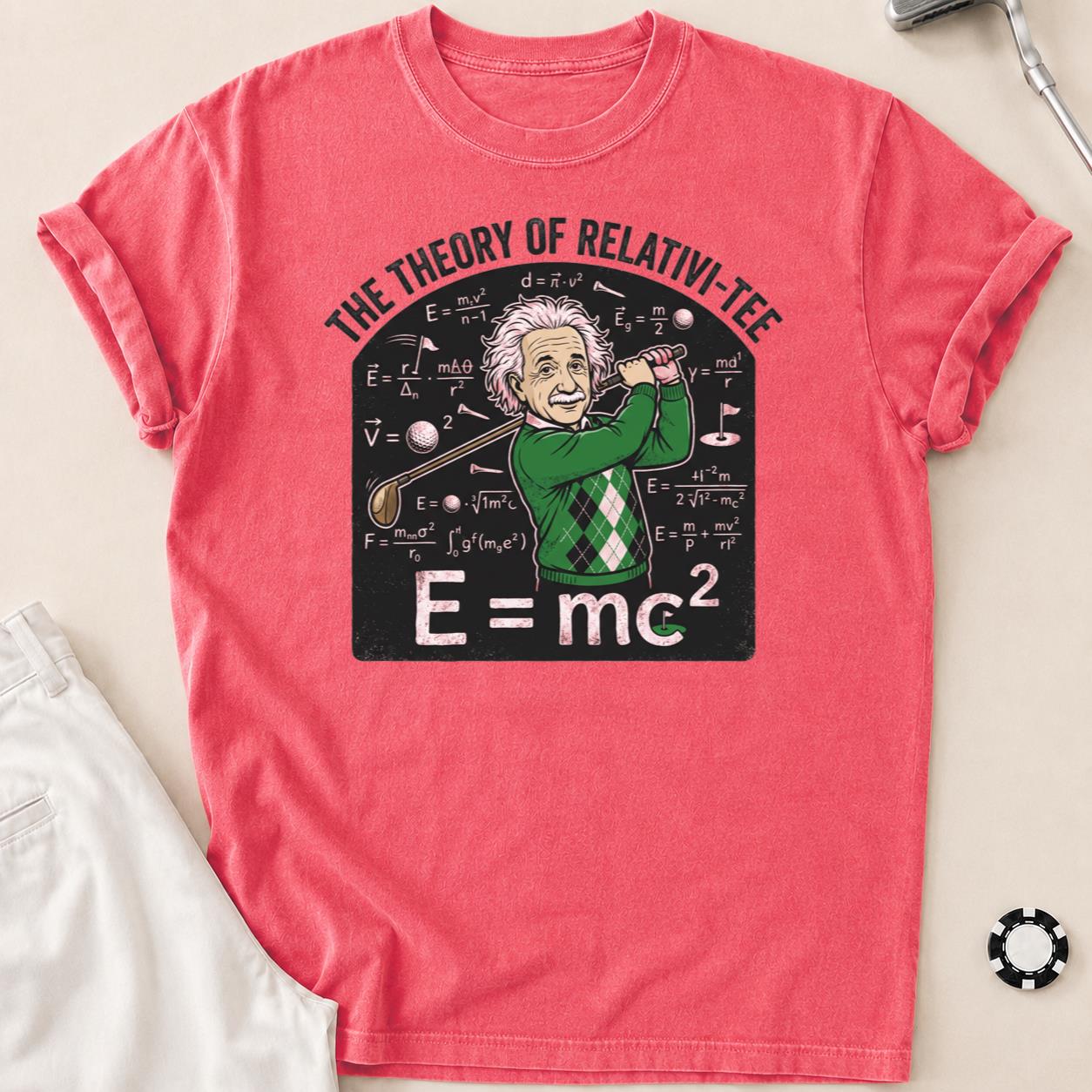 Theory Of Relativity E=MC2 Golf Tee