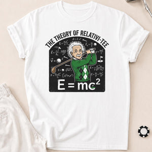 Theory Of Relativity E=MC2 Golf Tee